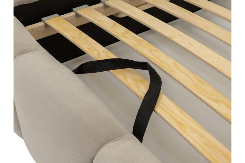 Gioia Sängram med Förvaring 90x200 cm - Grå - Products - Möbler - Säng - Sängram & sängstomme