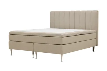 Hilton High Komplett Sängpaket 180x200 cm - Beige - Products - Möbler - Säng - Kontinentalsäng