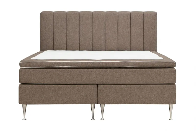 Hilton High Komplett Sängpaket 180x200 cm - Brun - Products - Möbler - Säng - Kontinentalsäng