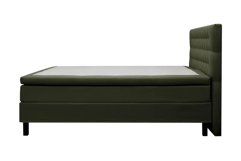 Hilton Komplett Sängpaket 180x200 cm Kontinentalsäng med diamant sänggavel - Grön - Products - Möbler - Säng - Kontinentalsäng