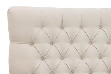 Hilton Lyx Komplett Sängpaket 160x200 cm Kontinentalsäng med knappad sänggavel - Ljusbeige - Products - Möbler - Säng - Kontinentalsäng