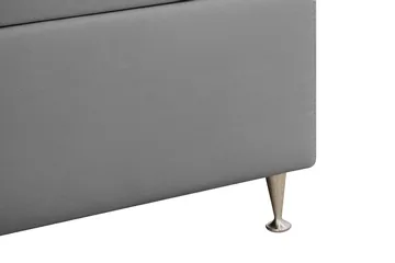 Hilton Lyx Kontinentalsäng 180x200 cm - Ljusgrå - Products - Möbler - Säng - Kontinentalsäng