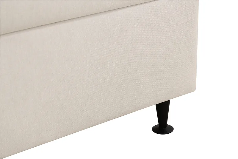 Hilton Plus Kontinentalsäng med Förvaring 140x200 cm - Ljusbeige - Products - Möbler - Säng - Säng med förvaring