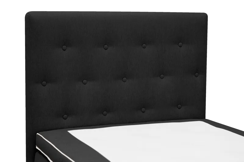Hilton Plus Komplett Sängpaket med Förvaring 90x200 cm - Antracit - Products - Möbler - Säng - Enkelsäng