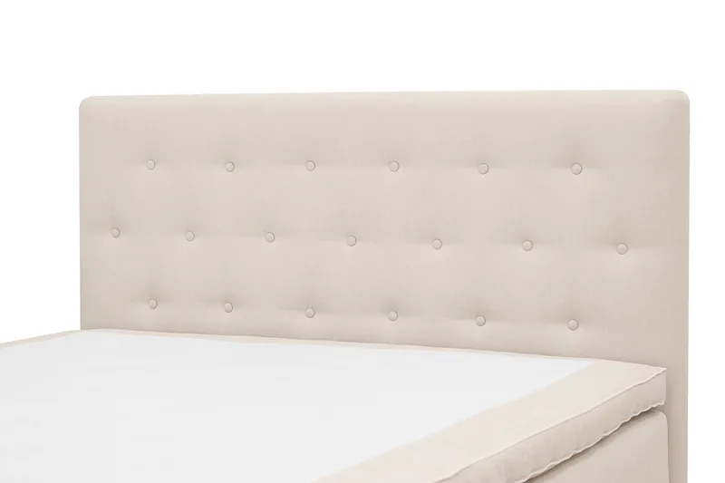 Hilton Plus Komplett Sängpaket med Förvaring 120x200 cm - Ljusbeige - Products - Möbler - Säng - Säng med förvaring