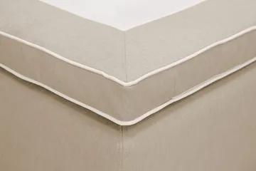 Hilton Plus Kontinentalsäng med Förvaring 140x200 cm - Beige - Products - Möbler - Säng - Enkelsäng