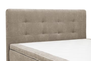 Hilton Premium Komplett Sängpaket 180x200 cm Kontinentalsäng med Sänggavel - Ljusbrun Tyg - Products - Möbler - Säng - Kontinentalsäng