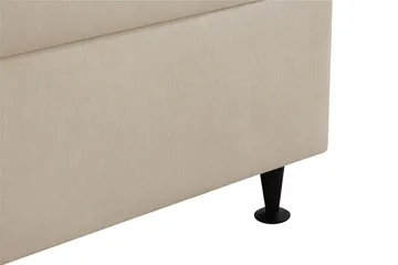 Hilton Plus Kontinentalsäng med Förvaring 120x200 cm - Beige - Products - Möbler - Säng - Enkelsäng