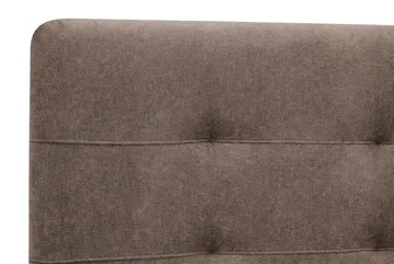 Hilton Premium Komplett Sängpaket 180x200 cm Kontinentalsäng med Sänggavel - Brun Tyg - Products - Möbler - Säng - Kontinentalsäng