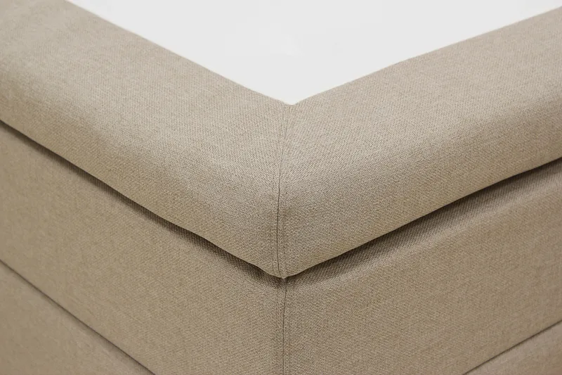 HVILA Classic Komplett Sängpaket 180x200 cm Kontinentalsäng med diamant sänggavel - Beige - Products - Möbler - Säng - Komplett sängpaket