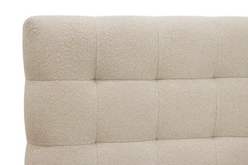 HVILA Classic Komplett Sängpaket 180x200 cm Kontinentalsäng med rutad sänggavel - Beige / Teddy - Products - Möbler - Säng - Kontinentalsäng