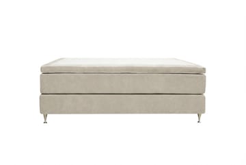 HVILA Premium Kontinentalsäng 180x200 cm - Beige Tyg - Products - Möbler - Säng - Kontinentalsäng