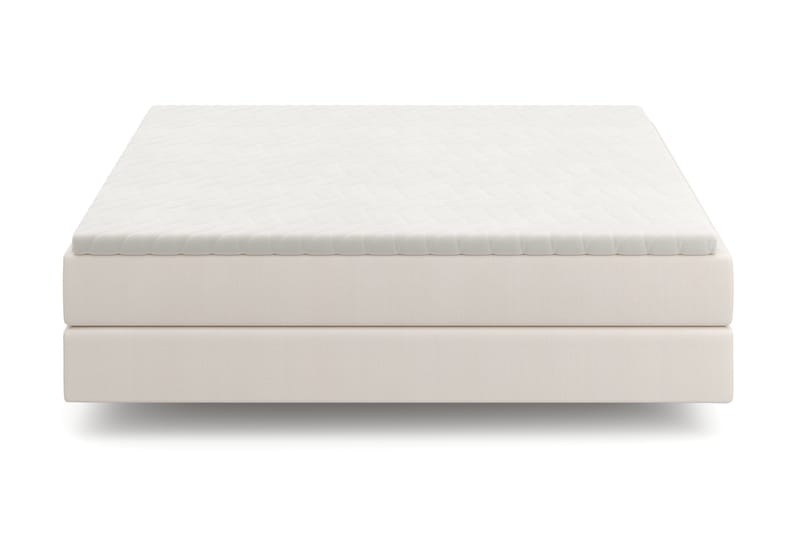 HVILA Premium Kontinentalsäng 180x200 cm med svävande effekt inkl. Bäddmadrass i Latex med Tvättbar klädsel - Medium/Fast - Products - Möbler - Säng - Komplett sängpaket