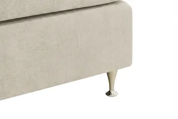 HVILA Premium Kontinentalsäng 180x200 cm - Beige Tyg - Products - Möbler - Säng - Kontinentalsäng