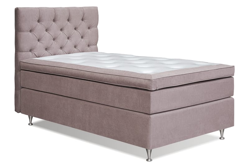 Joluma Kontinentalsäng Fast 140x200 cm - (+Fler val) 140x200 cm Vintagerose - Products - Möbler - Säng - Kontinentalsäng
