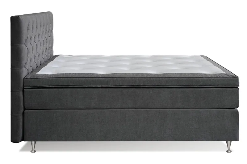 Joluma Kontinentalsäng Fast 180x200 cm - (+Fler val) 180x200 cm Mörkgrå - Products - Möbler - Säng - Kontinentalsäng