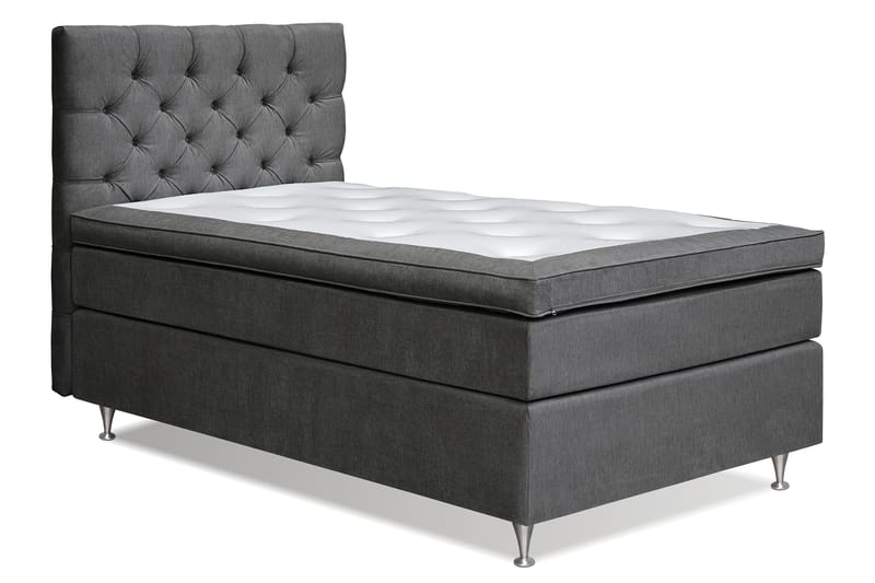 Joluma Kontinentalsäng Medium 120x200 cm - (+Fler val) 120x200 cm Mörkgrå - Products - Möbler - Säng - Kontinentalsäng