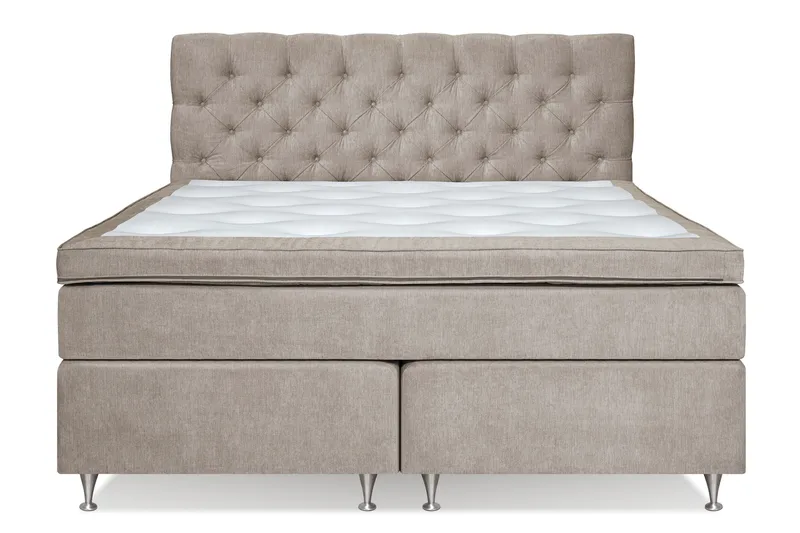 Joluma Kontinentalsäng Medium 160x200 cm - (+Fler val) 160x200 cm Beige - Products - Möbler - Säng - Enkelsäng
