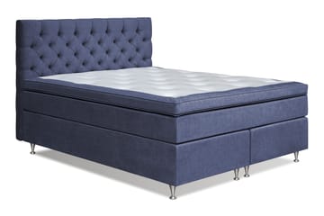 Joluma Kontinentalsäng Medium 160x200 cm - (+Fler val) 160x200 cm Mörkblå - Products - Möbler - Säng - Enkelsäng