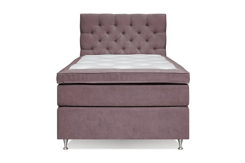 Joluma Sängpaket Fast 120x200 cm - (+Fler val) 120x200 cm Mörkrosa - Products - Möbler - Säng - Kontinentalsäng