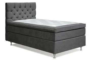Joluma Sängpaket Medium 105x200 cm - (+Fler val) 105x200 cm Mörkgrå - Products - Möbler - Säng - Kontinentalsäng