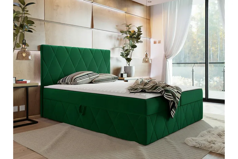 Kintore Kontinentalsäng 160x200 cm - Products - Möbler - Säng - Säng med förvaring