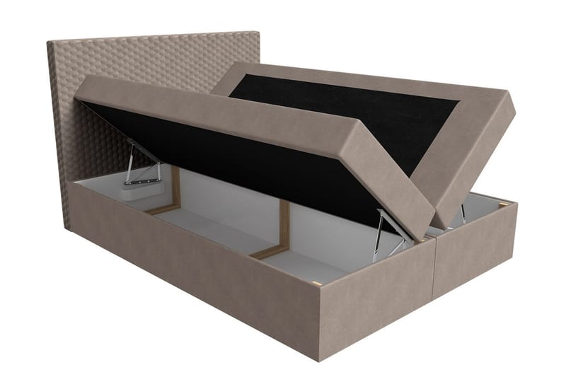 Laargard Kontinentalsäng medFörvaring 120x200 - Beige - Products - Möbler - Säng - Säng med förvaring