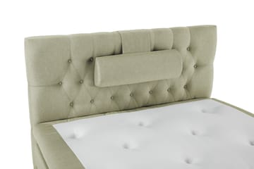 Lucky Komplett Sängpaket 120x200 Memory Diamant Sänggavel - Nackkudde Stor Grön - Products - Möbler - Säng - Enkelsäng
