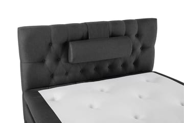 Lucky Komplett Sängpaket 120x200 Memory Diamant Sänggavel - Nackkudde Stor Svart/Grå - Products - Möbler - Säng - Enkelsäng