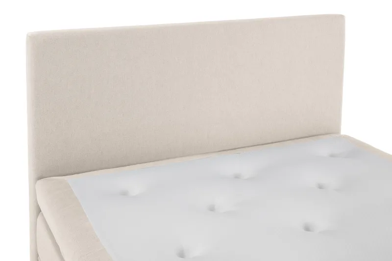 Lucky Komplett Sängpaket 120x200 Polyeter Slät Sänggavel - Beige - Products - Möbler - Säng - Enkelsäng