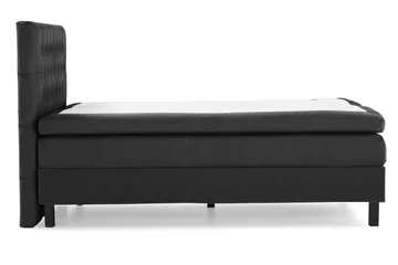 Lucky Komplett Sängpaket 120x200 Polyeter Diamant - Svart/Grå - Products - Möbler - Säng - Enkelsäng