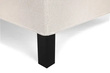 Lucky Komplett Sängpaket 120x200 Polyeter Slät Sänggavel - Beige - Products - Möbler - Säng - Enkelsäng