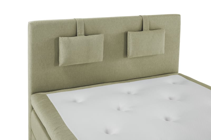 Lucky Komplett Sängpaket 140x200 Latex Slät Sänggavel  Na - Nackkudde Liten Grön - Products - Möbler - Säng - Kontinentalsäng