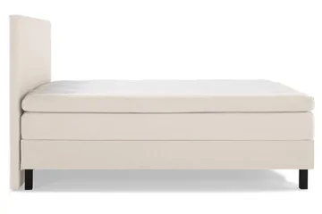 Lucky Komplett Sängpaket 160x200 Latex Slät Sänggavel - Beige - Products - Möbler - Säng - Kontinentalsäng