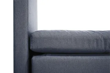 Lucky Komplett Sängpaket 160x200 Latex Slät Sänggavel - Nackkudde Liten Mörkblå - Products - Möbler - Säng - Kontinentalsäng