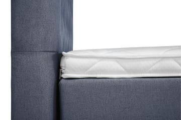 Lucky Komplett Sängpaket 160x200 Skum Diamant Sänggavel - Mörkblå - Products - Möbler - Säng - Kontinentalsäng