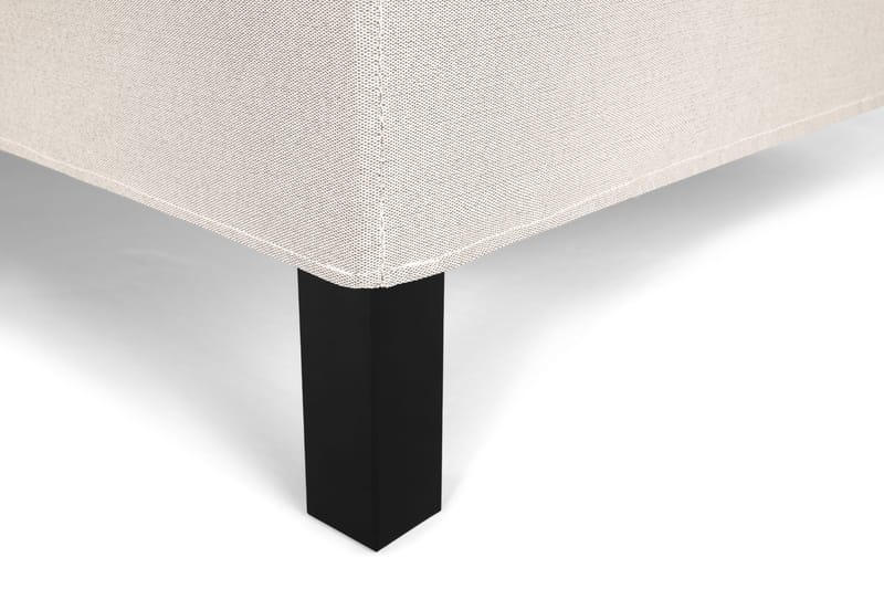 Lucky Komplett Sängpaket 160x200 Skum Slät Sänggavel - Nackkudde Stor Beige - Products - Möbler - Säng - Kontinentalsäng