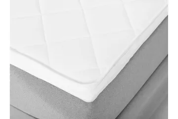 Lucky Komplett Sängpaket 160x200 Skum Slät Sänggavel - Nackkudde Stor Mellangrå - Products - Möbler - Säng - Kontinentalsäng