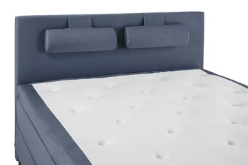 Lucky Komplett Sängpaket 160x200 Polyeter Slät - Nackkudde Stor Mörkblå - Products - Möbler - Säng - Kontinentalsäng