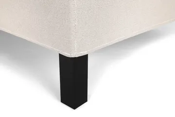 Lucky Komplett Sängpaket 160x200 Polyeter Slät Sänggavel - Nackkudde Stor Beige - Products - Möbler - Säng - Kontinentalsäng