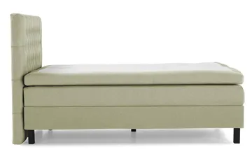 Lucky Kontinentalsäng 140x200Polyeter - Grön - Products - Möbler - Säng - Kontinentalsäng