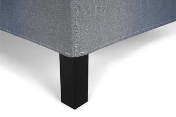 Lucky Kontinentalsäng 150x200Polyeter - Mörkblå - Products - Möbler - Säng - Kontinentalsäng