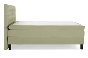 Lucky Kontinentalsäng 160x200Polyeter - Grön - Products - Möbler - Säng - Kontinentalsäng
