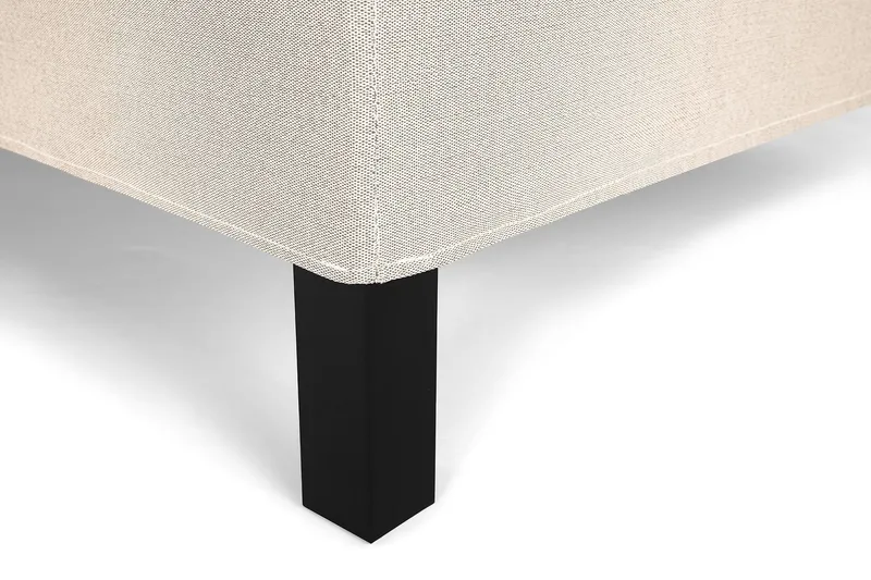 Lucky Kontinentalsäng 180x200Polyeter - Beige - Products - Möbler - Säng - Kontinentalsäng