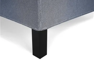 Lucky Sängpaket 140x200 Memory Diamant Sänggavel - Nackkudde Stor Mörkblå - Products - Möbler - Säng - Kontinentalsäng