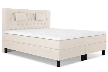 Lucky Sängpaket 180x200 Skum Diamant - Beige - Products - Möbler - Säng - Kontinentalsäng