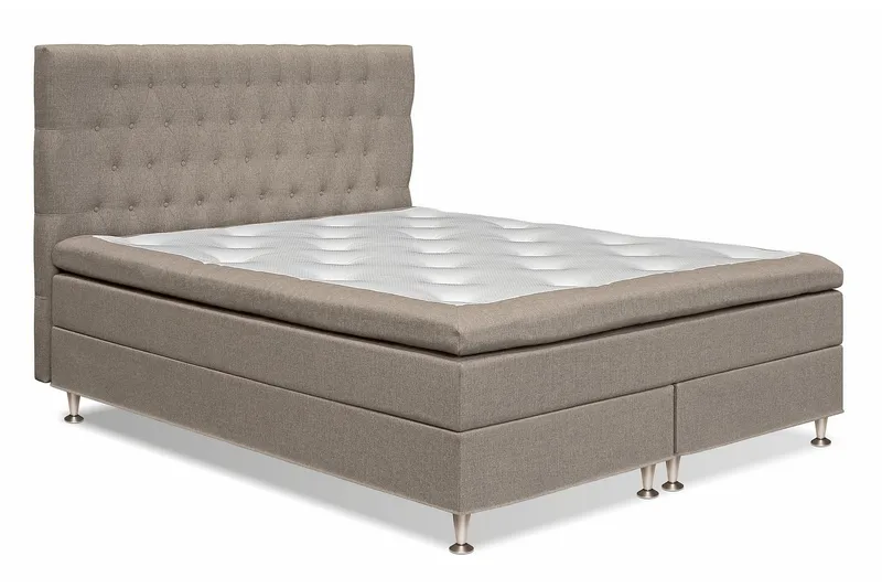 Meja Kontinentalsäng 160x200 - Brun - Products - Möbler - Säng - Kontinentalsäng