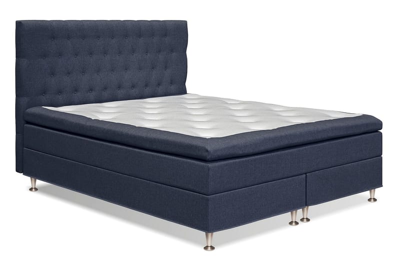 Meja Kontinentalsäng 160x200 - Mörkblå - Products - Möbler - Säng - Kontinentalsäng