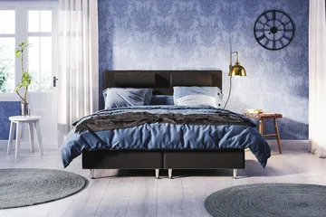 Meja Kontinentalsäng 180x200 - Svart - Products - Möbler - Säng - Kontinentalsäng