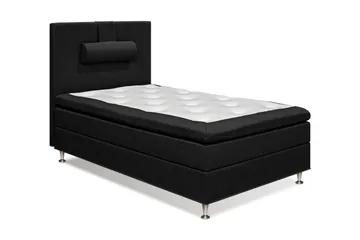 Meja Sängpaket 140x200 - Svart - Products - Möbler - Säng - Kontinentalsäng